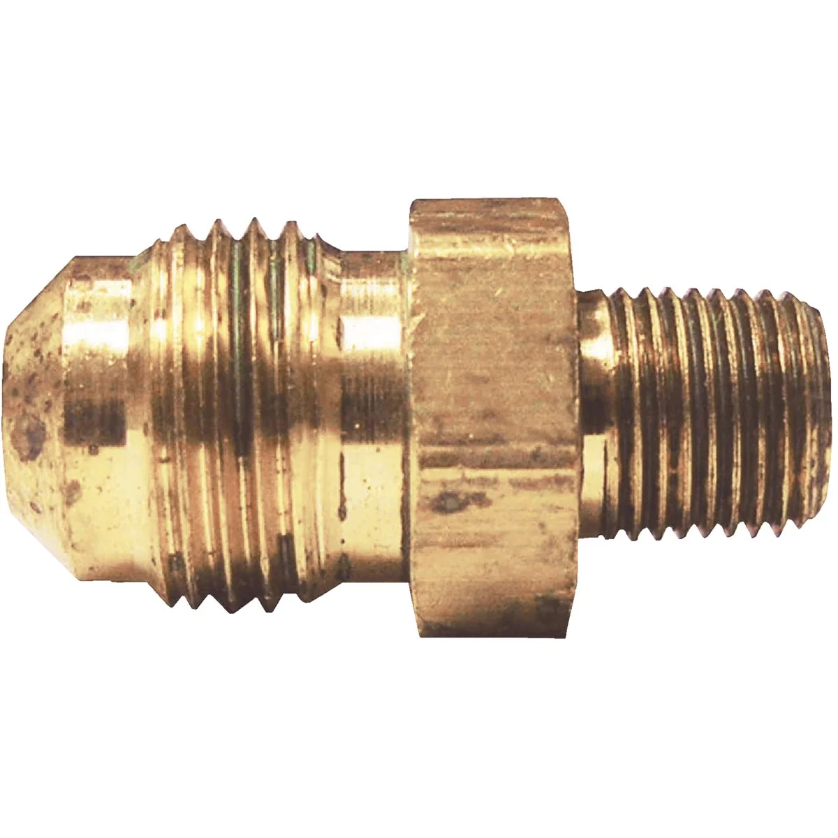 User-Friendly Do it 1 4 In. x 1 4 In. Brass Male Flare Adapter Powerful