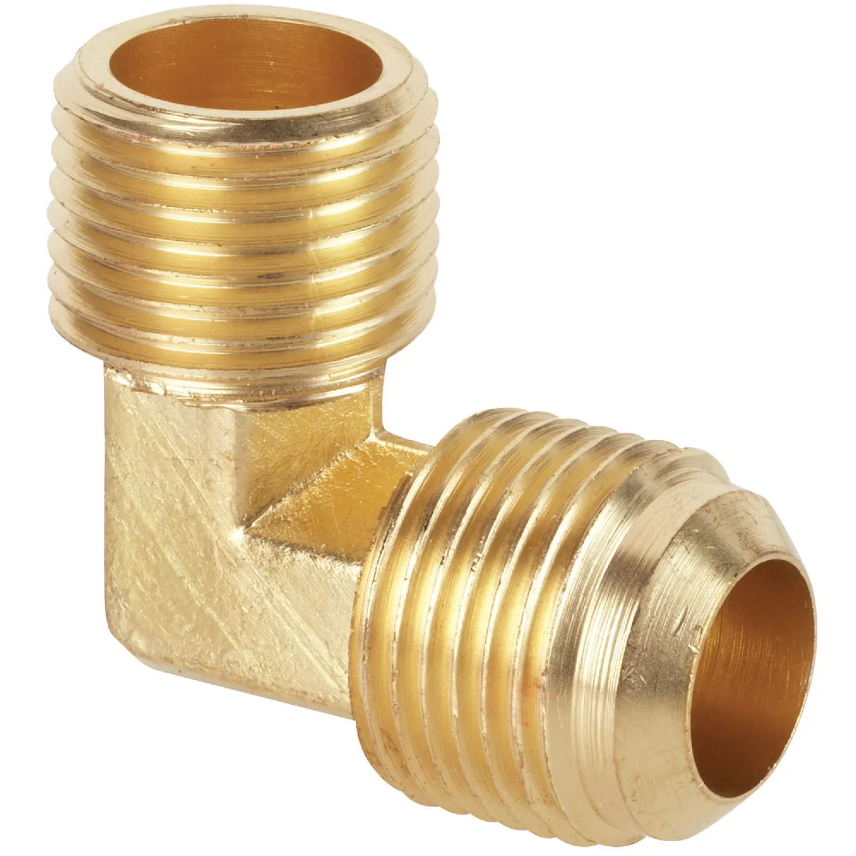 Professional Do it 5 8 In. x 1 2 In. MIP 90 Deg. Flare Brass Elbow 1 4 Bend Lightweight