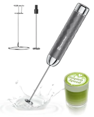 Quality LunaFro 2.0 Rechargeable Milk Frother Natural