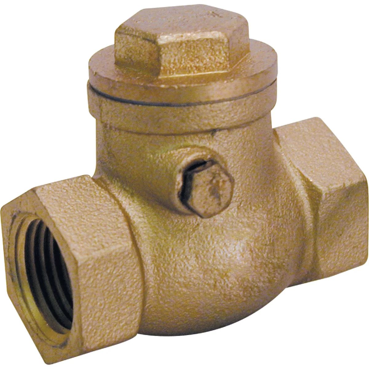 Refined ProLine 3 4 In. Brass Swing Check Valve Reliable