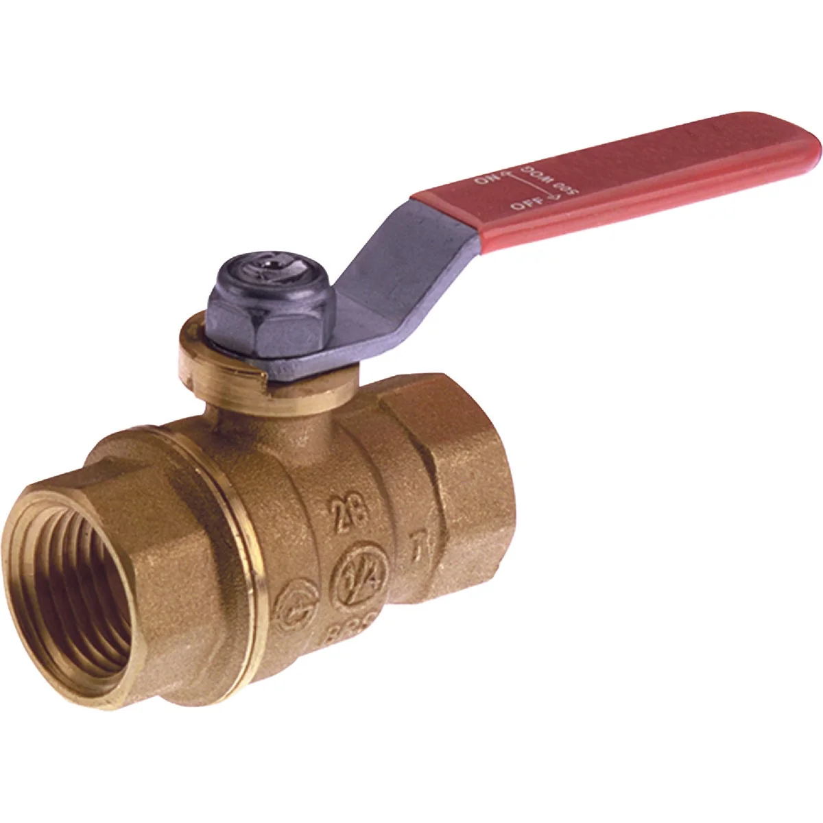 Premium ProLine 1 In. FIP Forged Brass Full Port Ball Valve Responsible