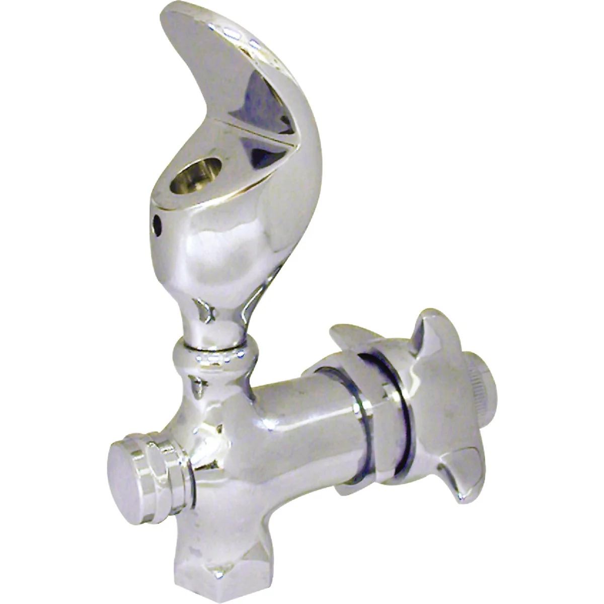 Sophisticated B K Chrome-Plated Brass Self-Closing Drinking Water Faucet Reliable