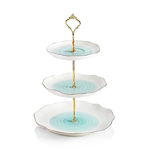 Practical Sweejar 3 Tier Ceramic Cake Stand Outstanding