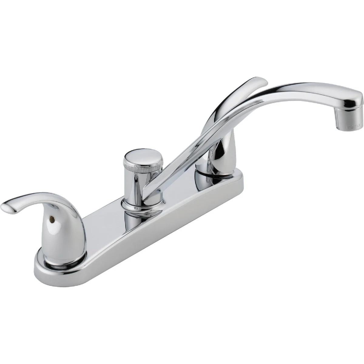 Versatile Peerless Dual Handle Lever Kitchen Faucet Chrome Advanced