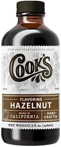 Secure Pure Hazelnut Extract for Baking 8 Fl Oz Consistent