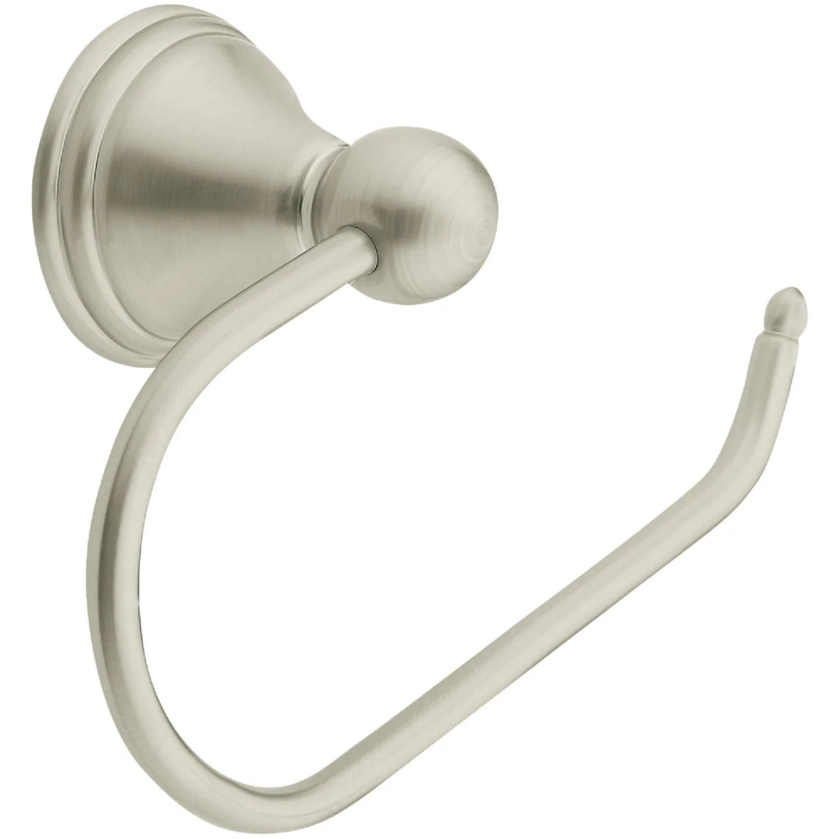 Breathable Moen Preston Brushed Nickel Single Post Wall Mount Toilet Paper Holder Premium Material