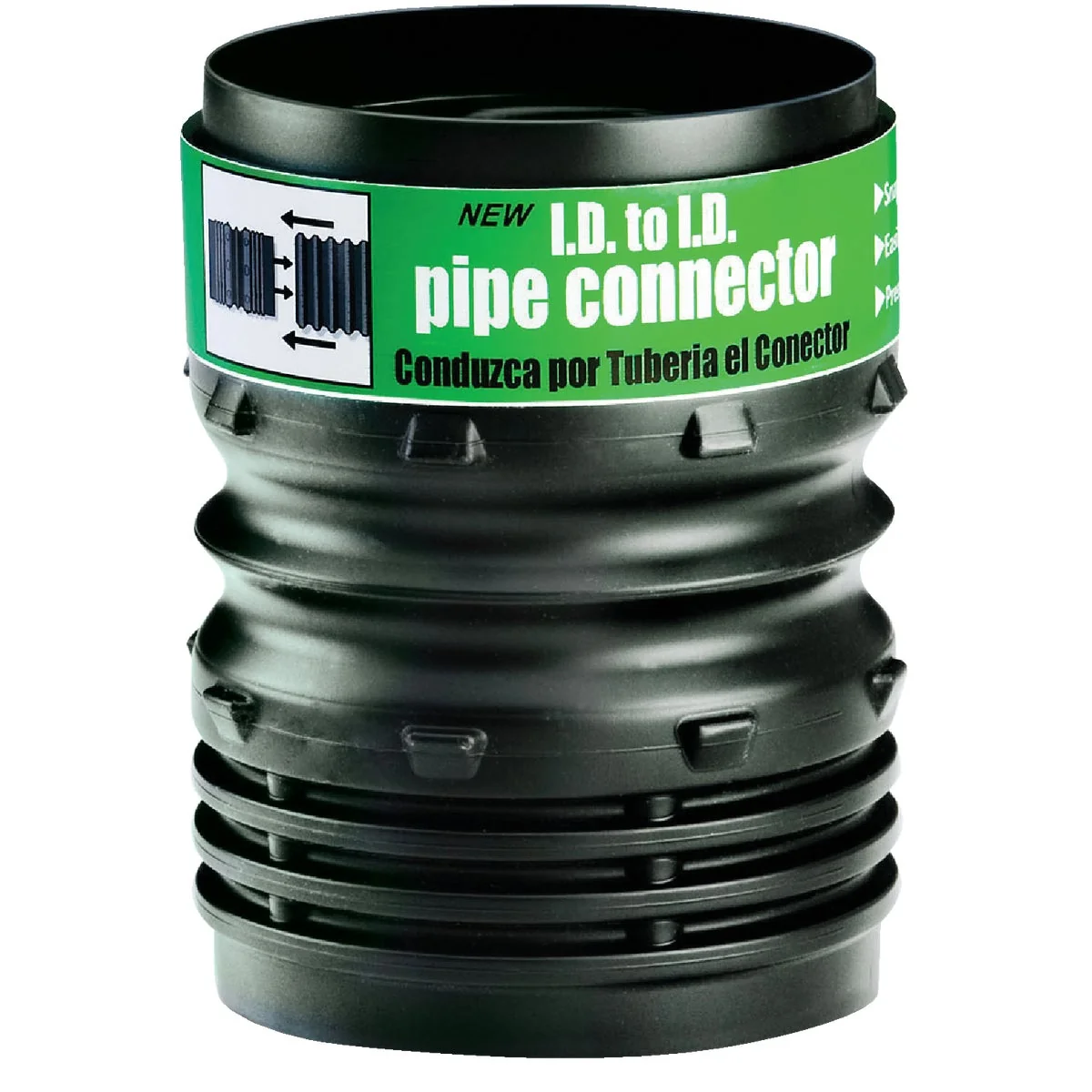 Healthy Amerimax 4 In. Universal Plastic Corrugated Connetor Certified