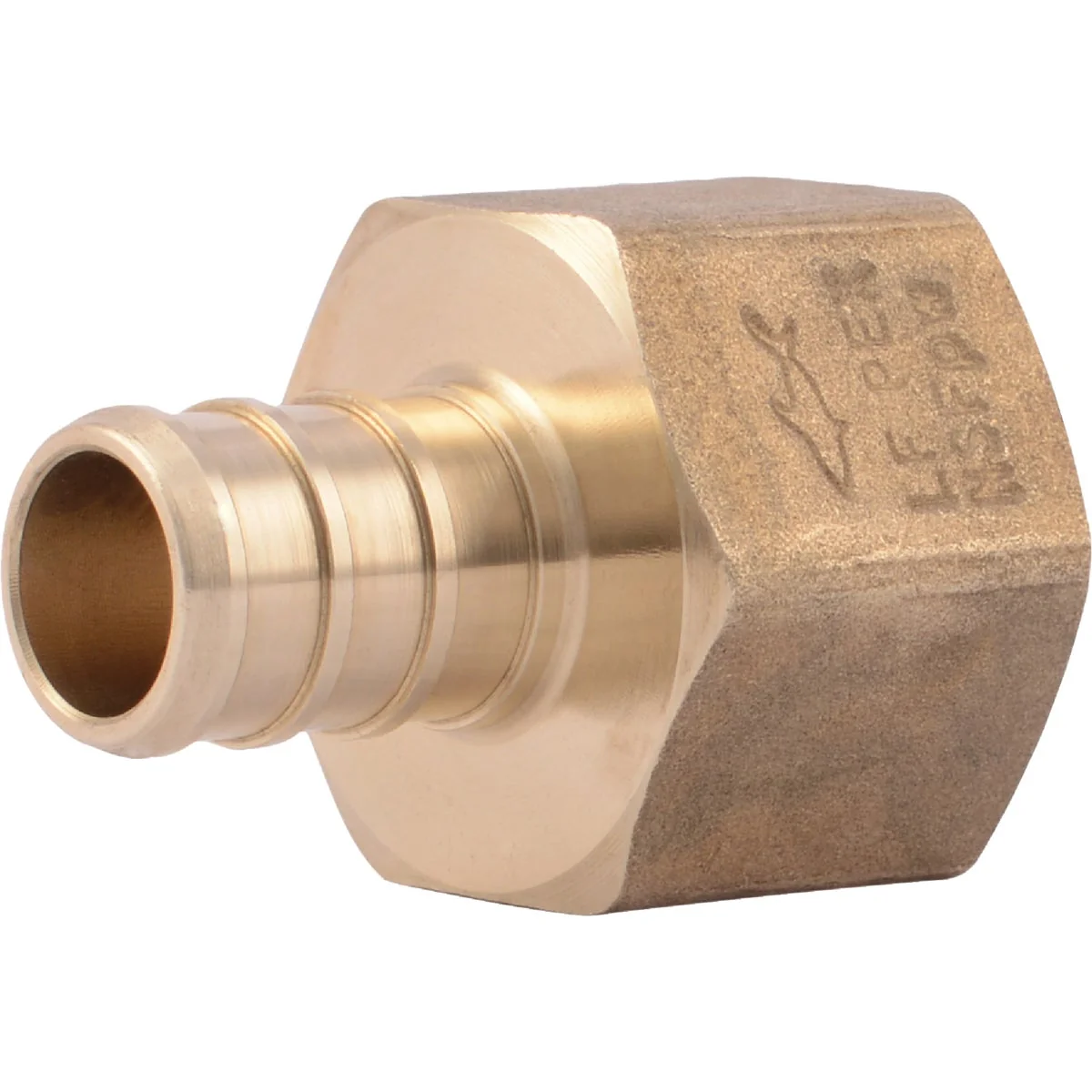 Carefully Designed SharkBite 1 2 In. Barb x 1 2 In. FIP Brass PEX Adapter Environmentally Friendly