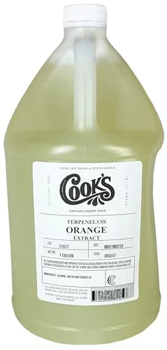 Crafted Pure Orange Extract from Florida Oranges 128 Fl Oz Genuine