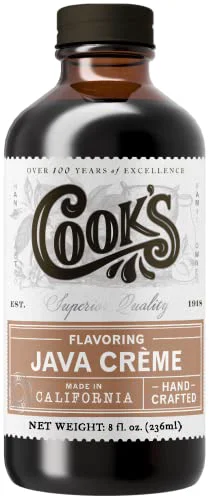 Elite Java Creme Coffee Flavor for Baking Beverages 8 Fl Oz Fast