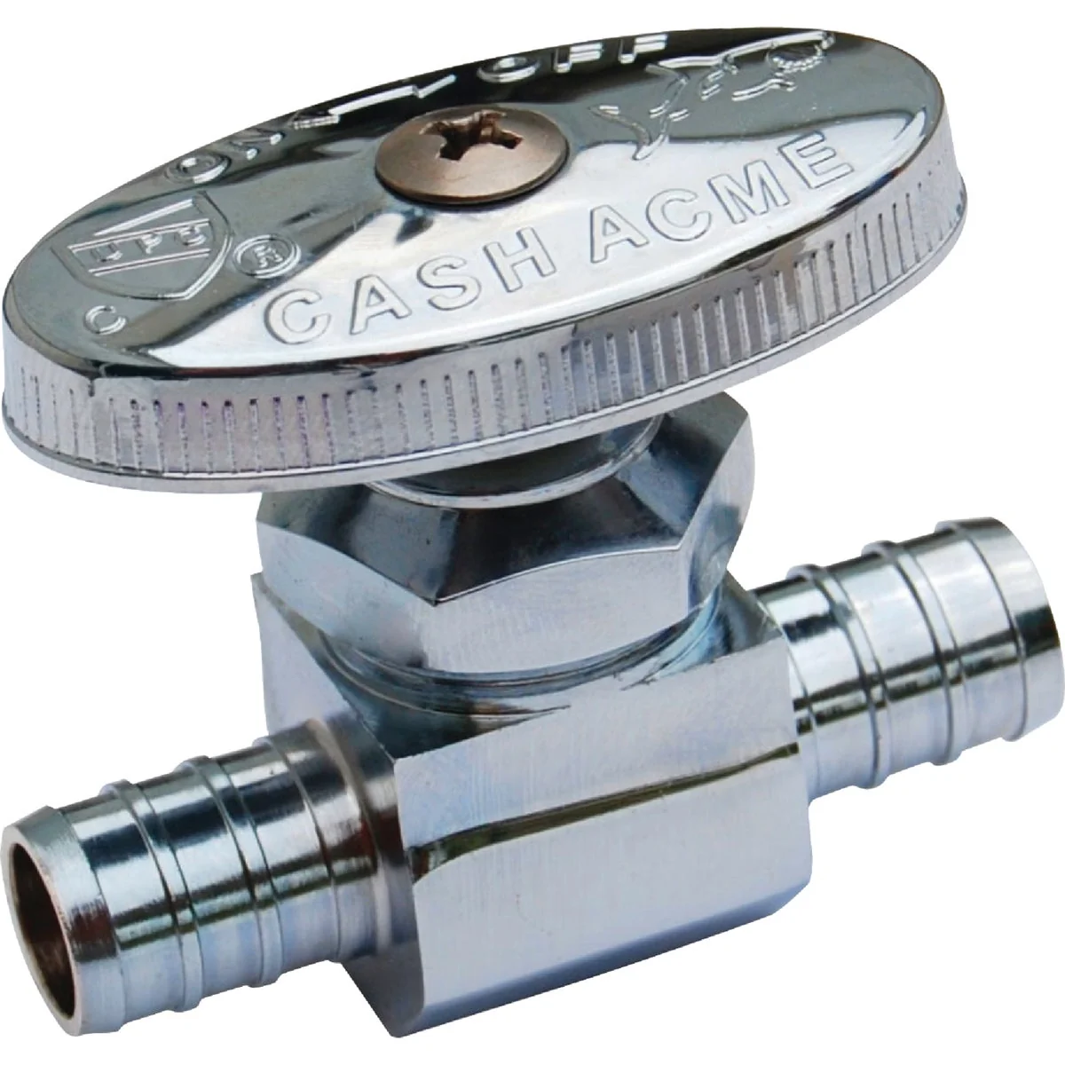 Minimalist SharkBite 1 2 In. CF x 1 2 In. CF Multi-Turn Straight PEX Stop Valve Exclusive