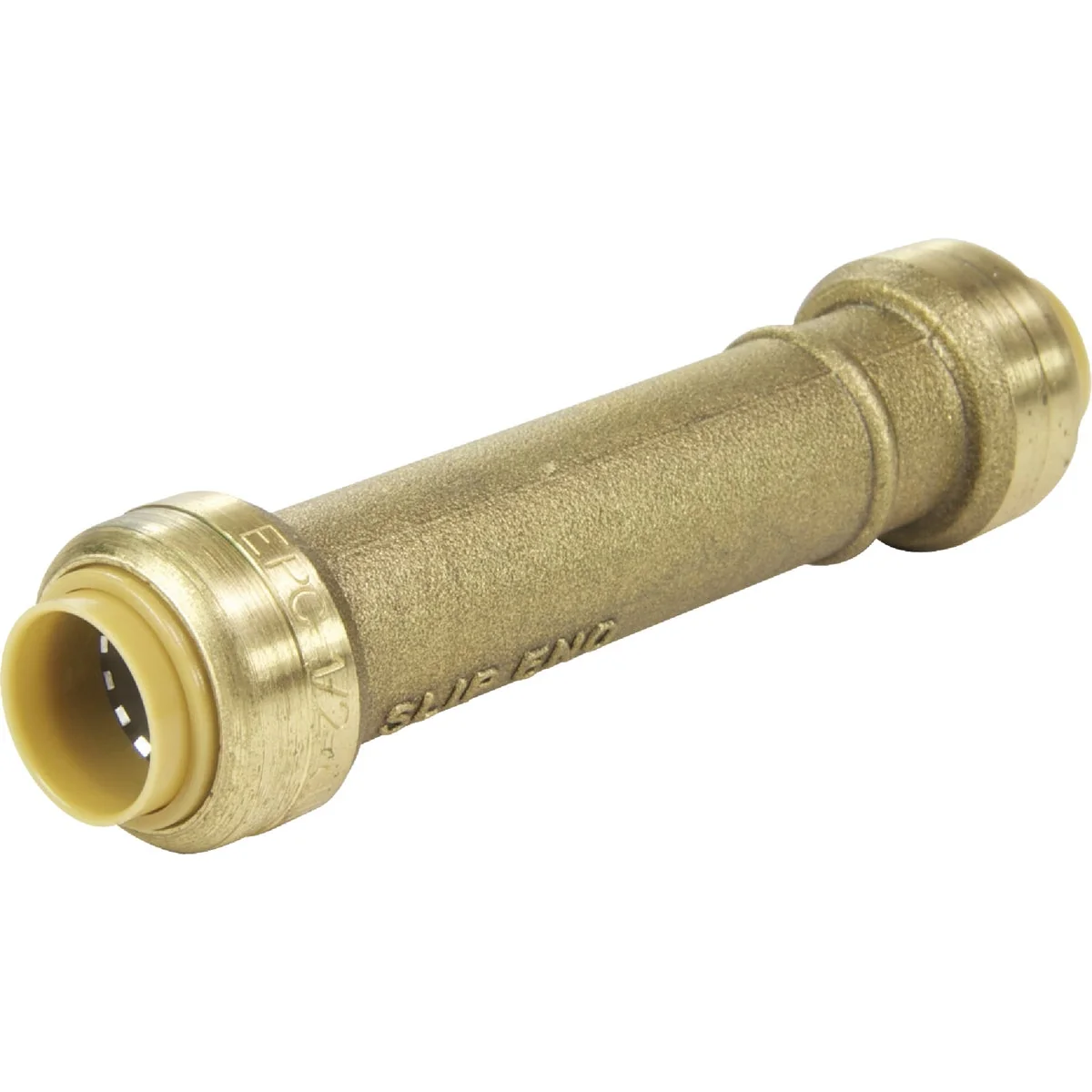 Soft SharkBite 1 2 In. Push-to-Connect Brass Repair Coupling Crafted