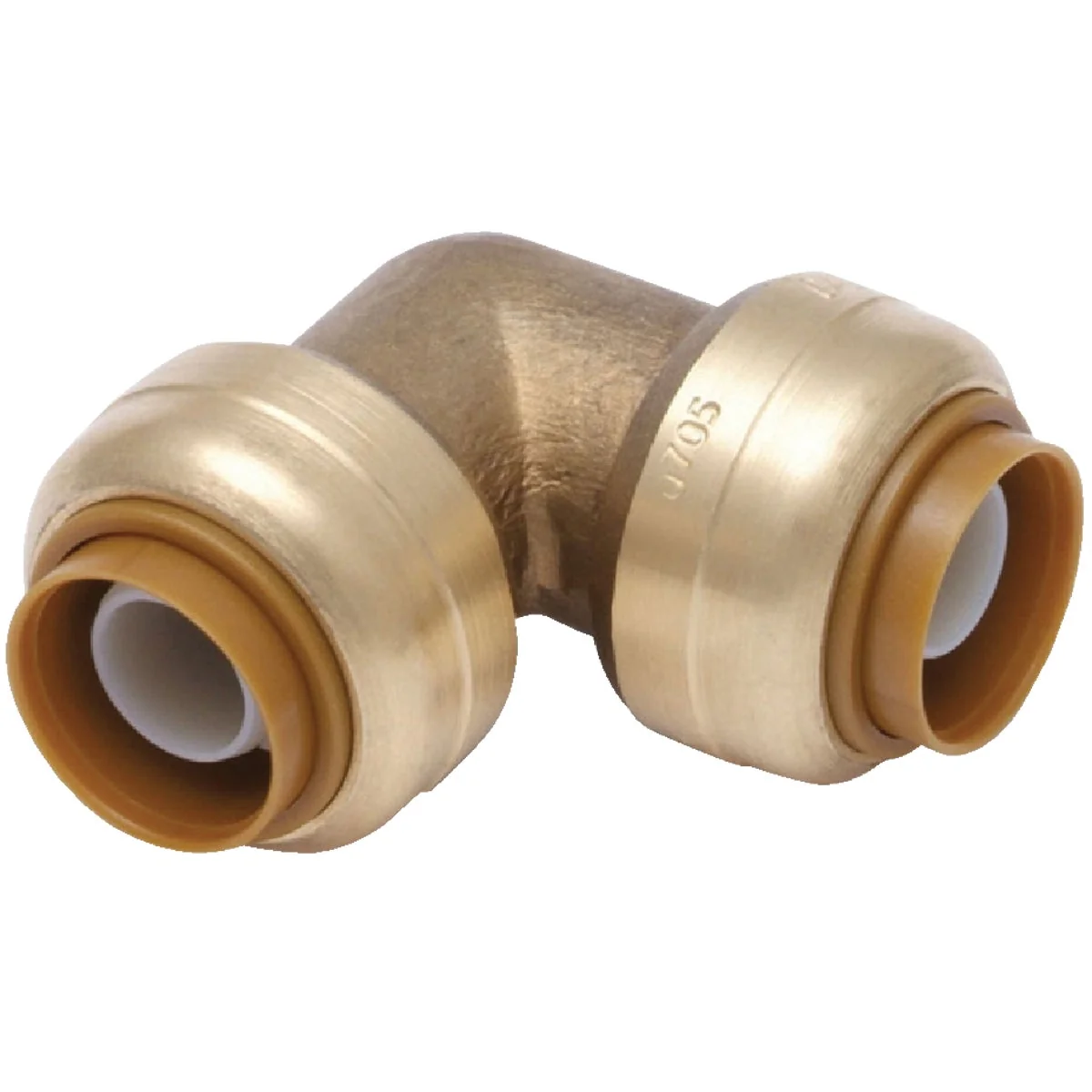 Recyclable SharkBite 1 In. x 1 In. 90 Deg. Push-to-Connect Brass Elbow 1 4 Bend Casual
