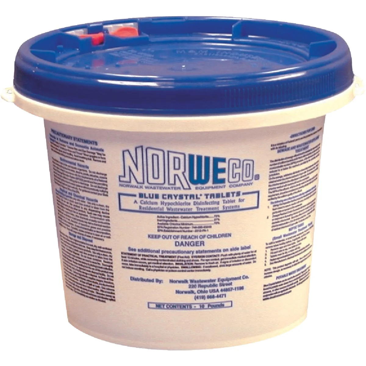 Modern Norweco Crystal Tablet 10 Lb. Sewer Line Cleaner Traditional