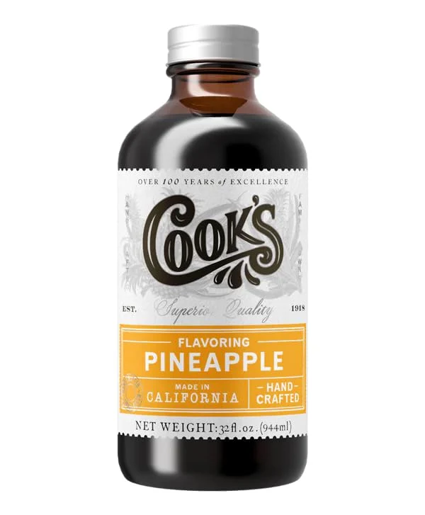 Smart Pineapple Flavoring for Baking 32 Fl Oz Trusted