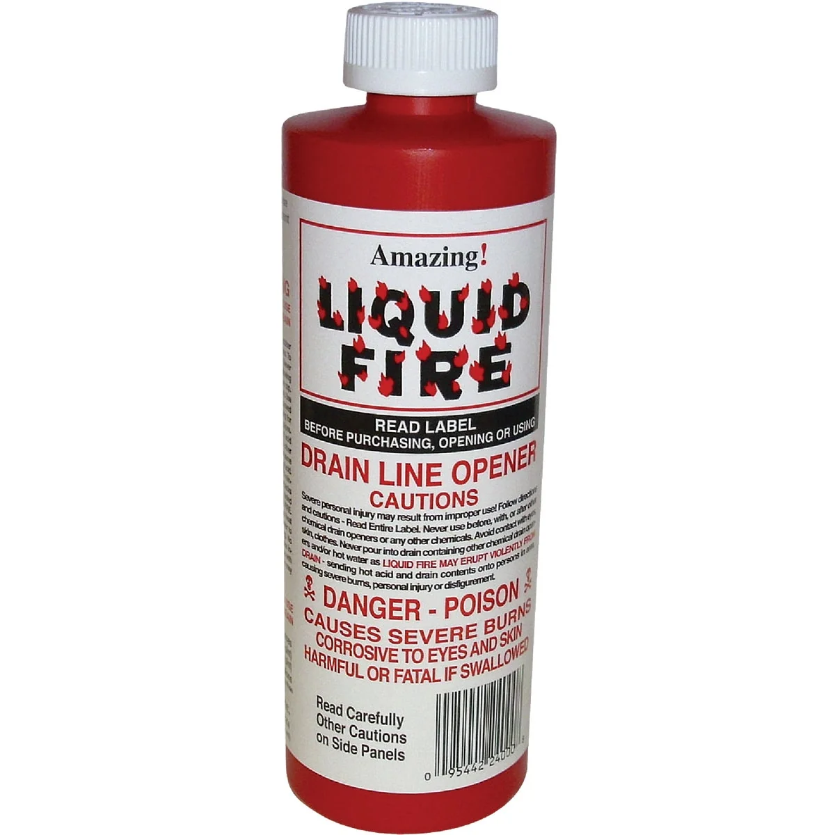 High-Grade Liquid Fire 16 Oz. Drain Opener Top-Quality