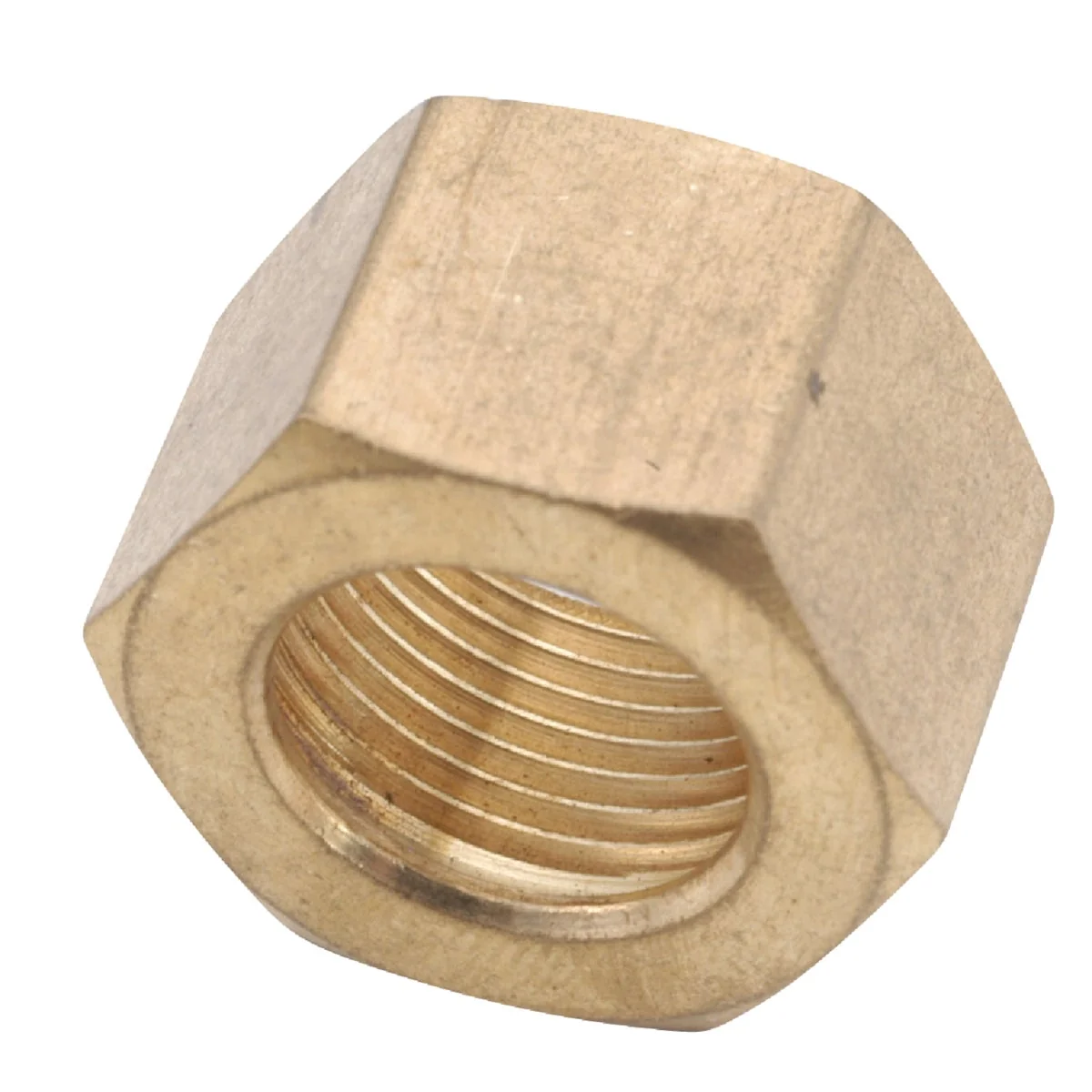 Genuine Anderson Metals 1 8 In. Brass Compression Nut 3-Pack Practical