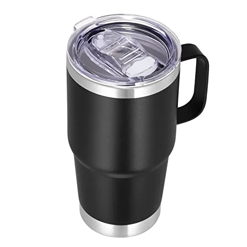 High-Quality 20 oz Tumbler with Handle Lid and Straw Enhanced