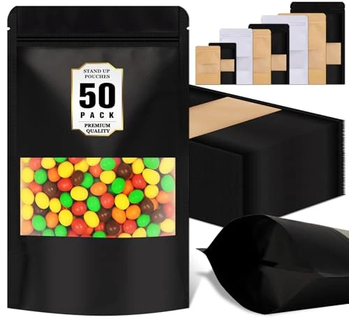 Clean 50 Pack Smell Proof Bag Fashionable