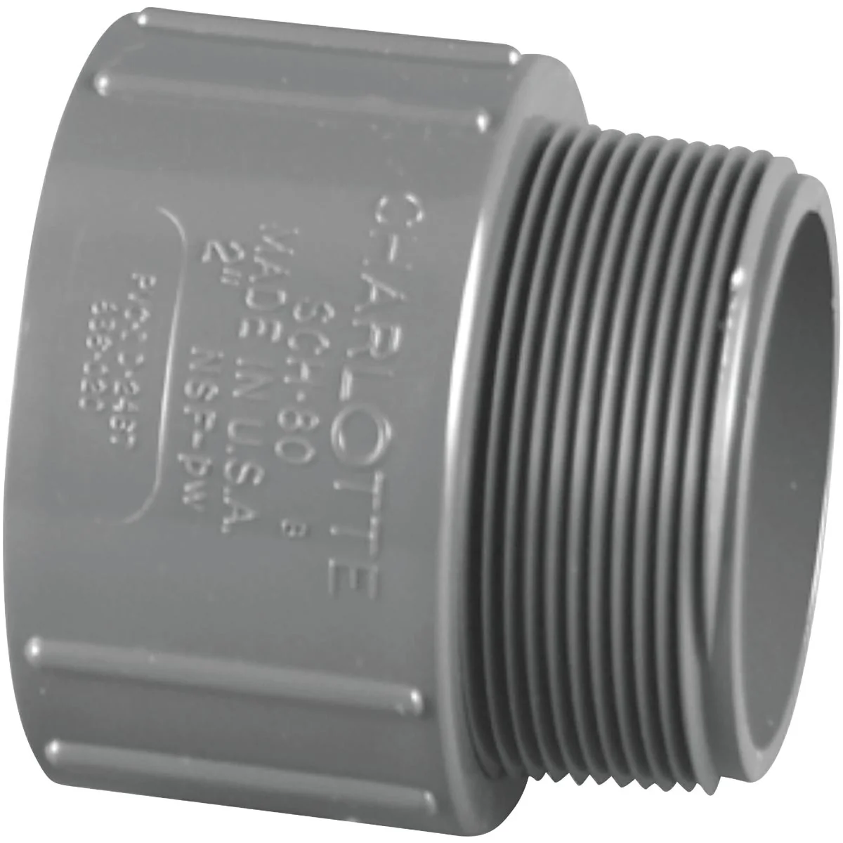 Advanced Charlotte Pipe 1-1 4 In. Schedule 80 Male PVC Adapter Prestigious