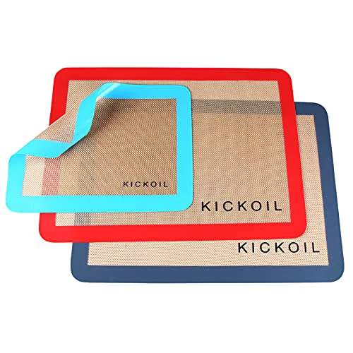 Convenient Silicone Baking Mats Set of 3 Next-Generation