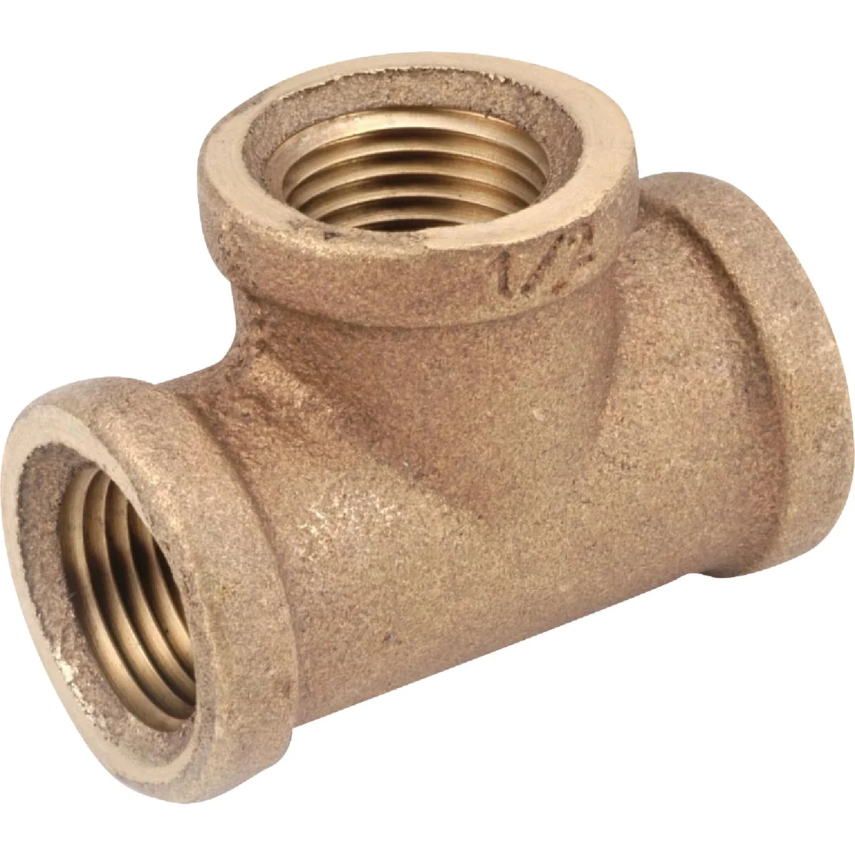 Refined Anderson Metals 1 In. Red Brass Threaded Tee Trendy