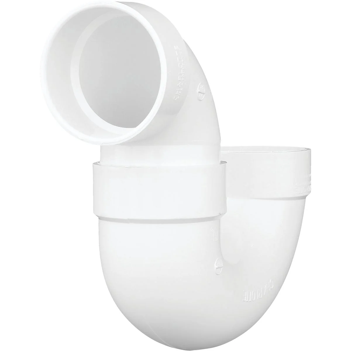 Reliable Charlotte Pipe 4 In. White PVC P-Trap Carefully Designed