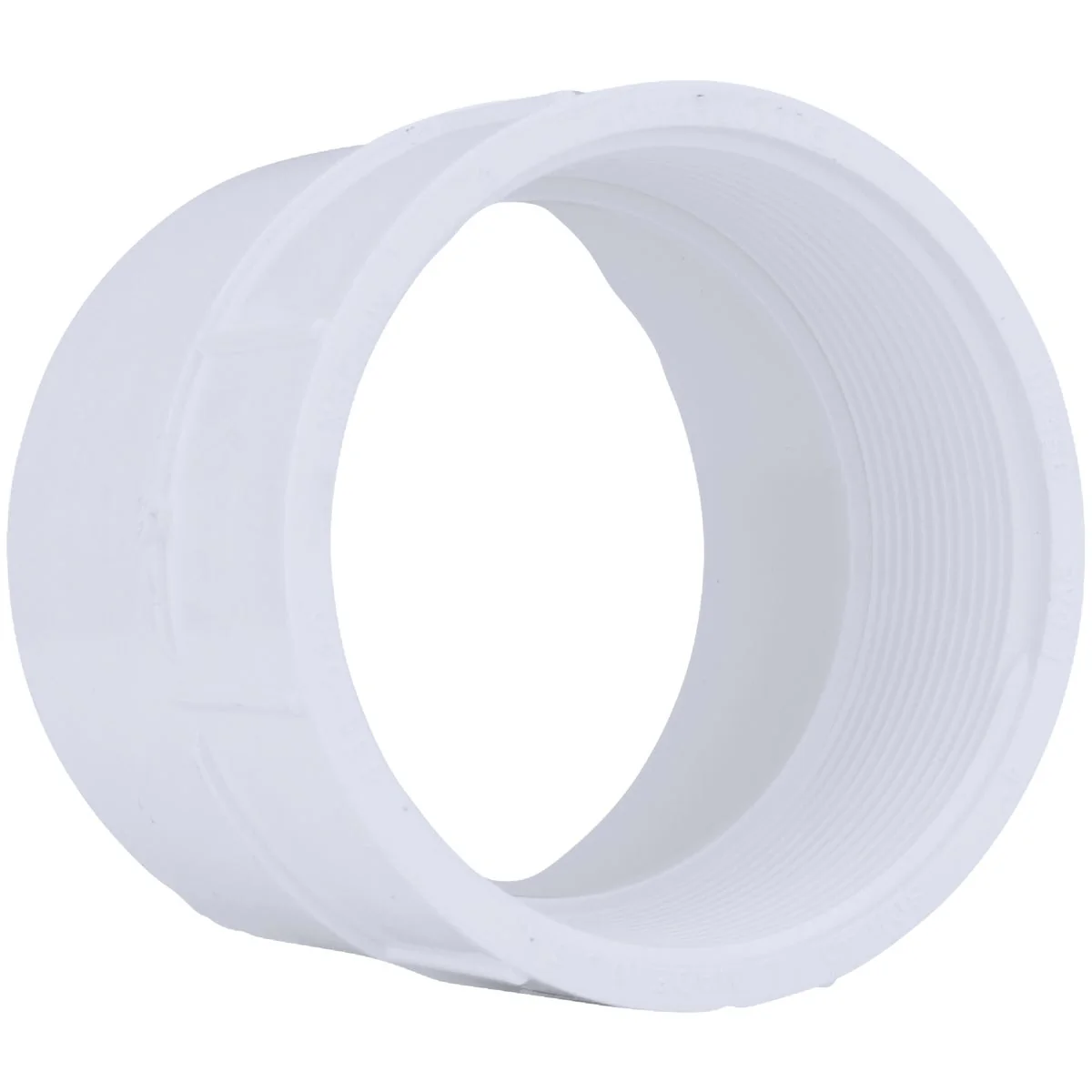 Natural Charlotte Pipe Female Schedule 40 4 in. PVC Adapter Unique