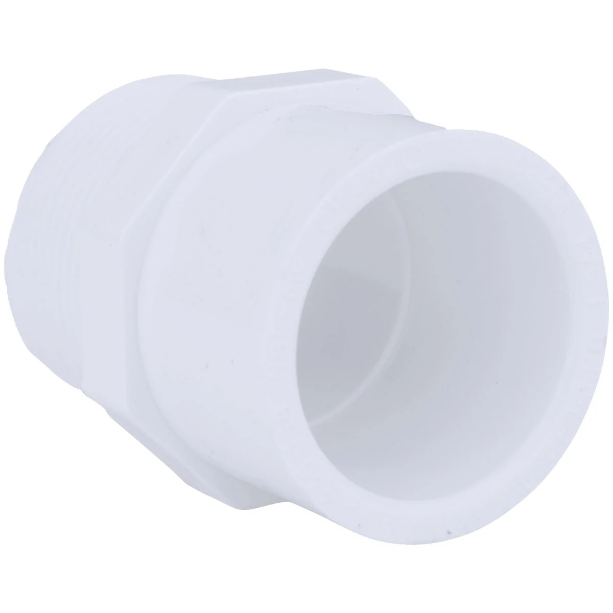 Casual Charlotte Pipe 1 In. x 1-1 4 In. Schedule 40 Male PVC Adapter Pure