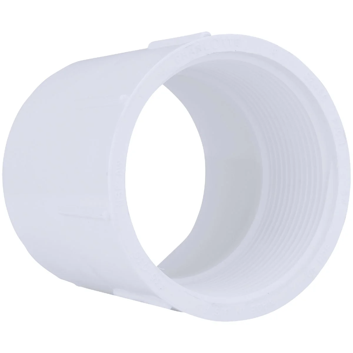 Breathable Charlotte Pipe Female Schedule 40 3 in. PVC Adapter Authentic