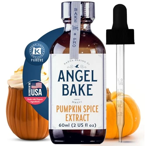 Unique Angel Bake Pure Pumpkin Spice Extract 2 Fl Oz Smart