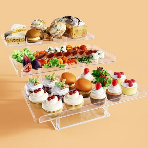 Efficient 3 Pack Dessert Table Display Set Comfortable