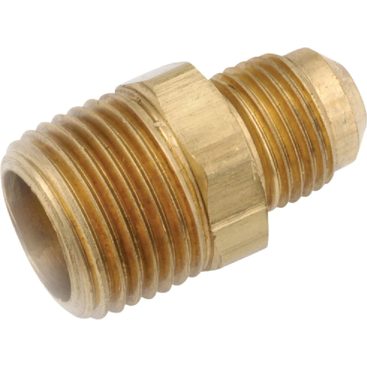 Organic Anderson Metals 1 4 In. x 3 8 In. Brass Male Flare Connector Reliable