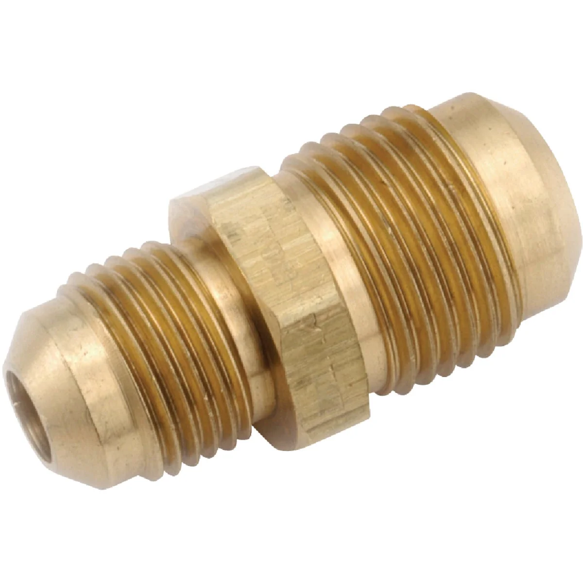 Innovative Anderson Metals 1 2 In. x 3 8 In. Brass Low Lead Low Lead Reducing Flare Union Premium Material