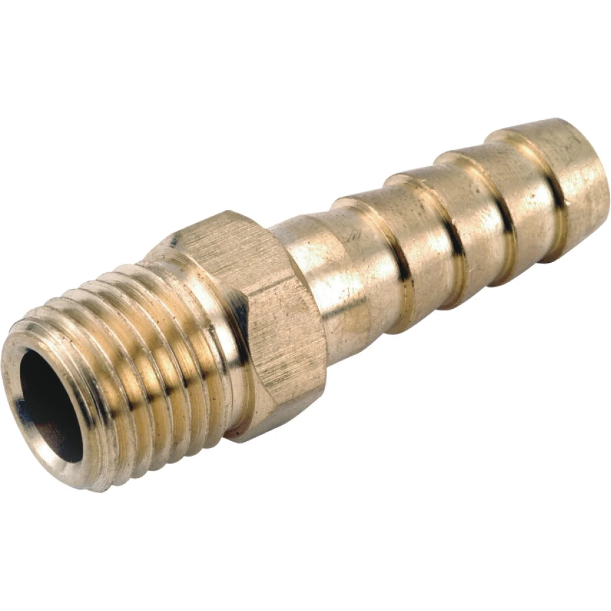 Professional Anderson Metals 3 8 In. ID x 3 8 In. MPT Brass Hose Barb Lightweight