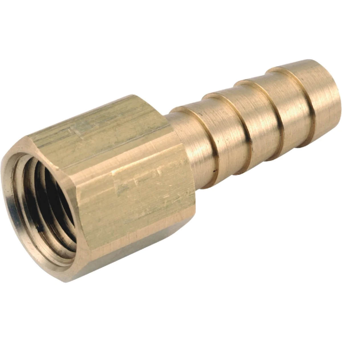 Effective Anderson Metals 1 4 In. ID x 1 4 In. FPT Brass Hose Barb Sustainable