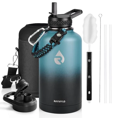 Official Insulated Water Bottle 64 oz Lightweight