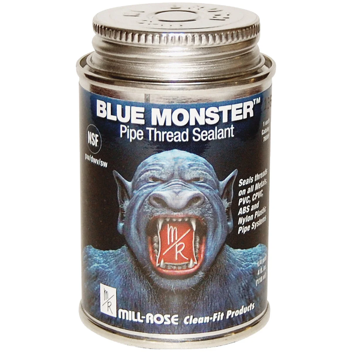 Next-Generation BLUE MONSTER 1 4 Pt. White Industrial Grade Pipe Thread Compound Responsible
