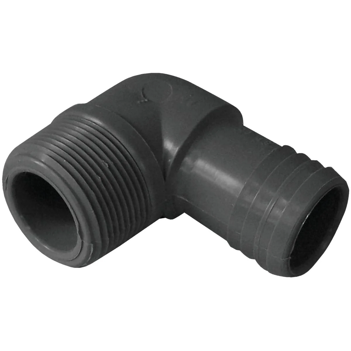 Effective Boshart 1-1 2 In. Male 90 Deg. Polypropylene Insert Elbow 1 4 Bend Convenient