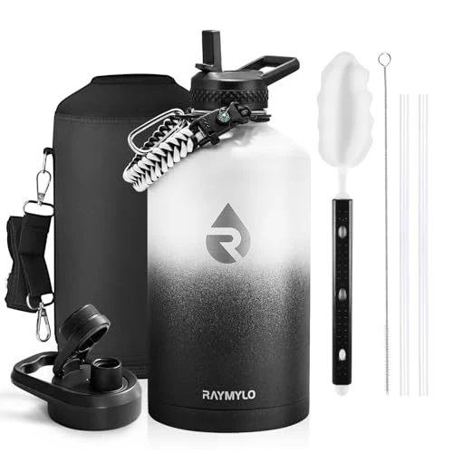 Luxury One Gallon Water Bottle Insulated 128 oz Consistent