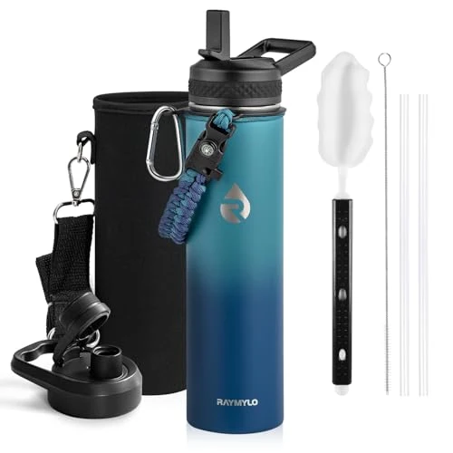 Solid Insulated Water Bottle 24 oz Traditional