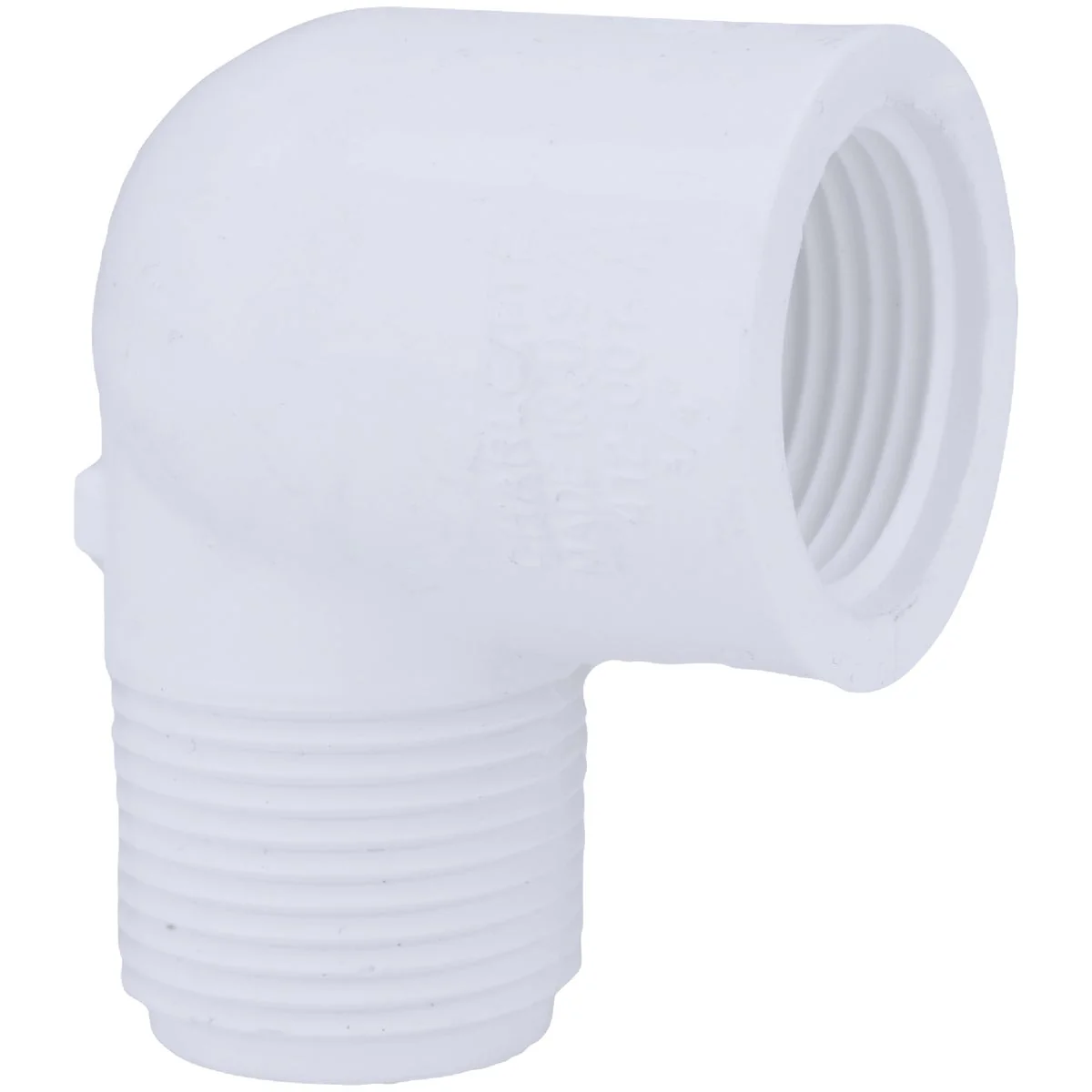 Breathable Charlotte Pipe 3 4 In. Male x Female Schedule 40 90 Deg. Street PVC Elbow 1 4 Bend Genuine