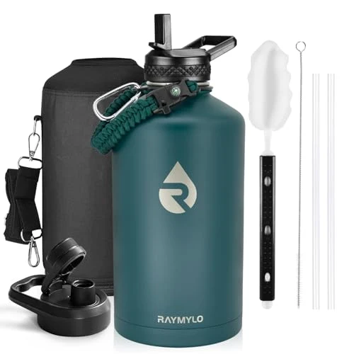 Classic One Gallon Water Bottle Insulated 128 oz Artisan