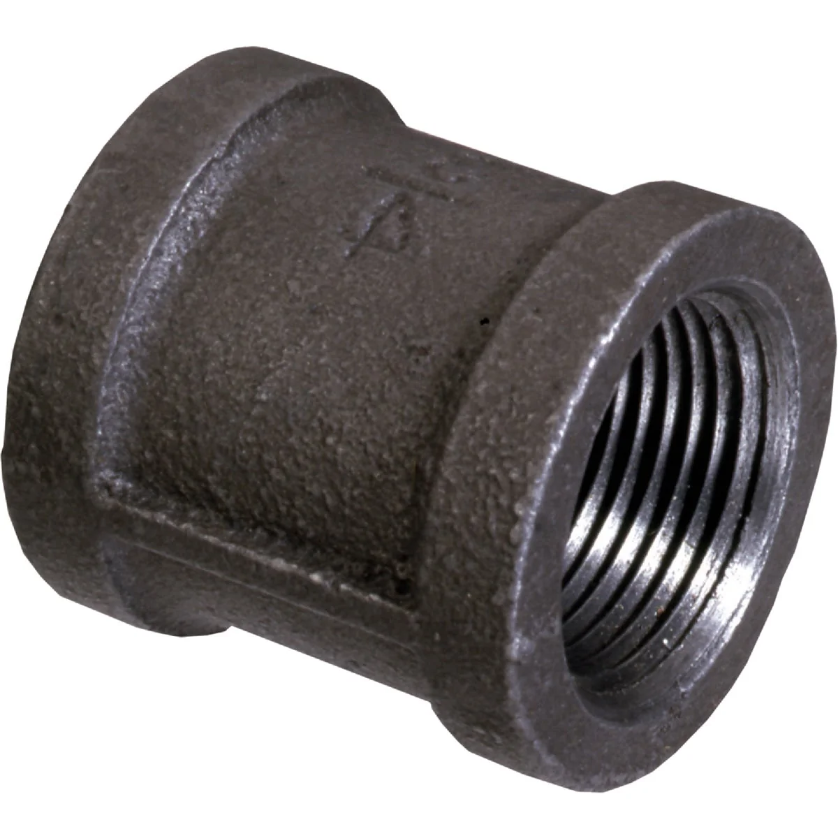 Stylish B K 1-1 2 In. Malleable Black Iron Coupling Authentic
