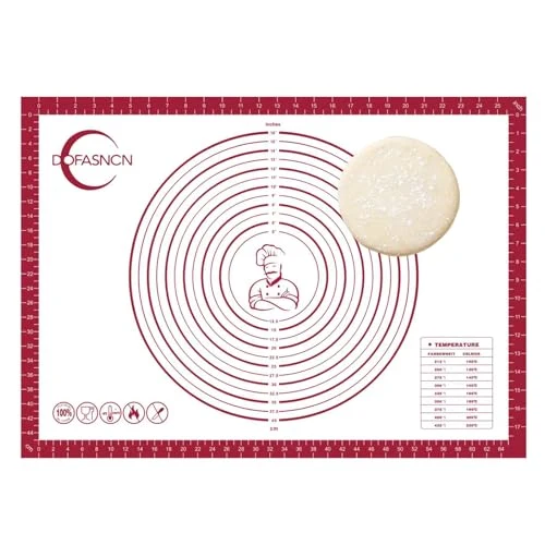 Artisan Silicone Pastry Mat Dough Baking Bread Sourdough Fondant Pie Dough Pizza Exceptional
