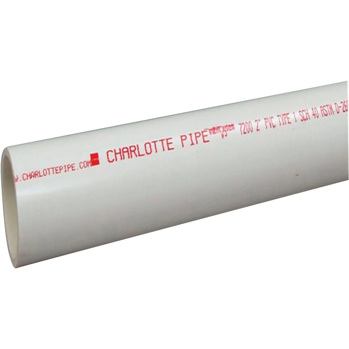 Recyclable Charlotte Pipe 3 In. x 10 Ft. Schedule 40 PVC DWV Pressure Dual Rated Pipe Advanced