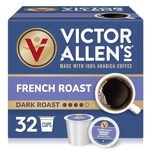 World-Class French Roast Dark Roast 32 Count Consistent