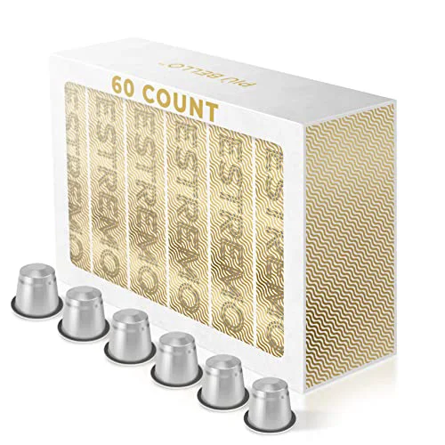 Minimalist Espresso Estremo Coffee Pods 60 Count Effective