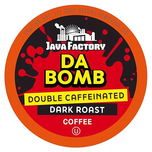 Trendy Coffee Pods High Caffeine Coffee Compatible with K Cup Brewers Including 2.0 80 Count Green