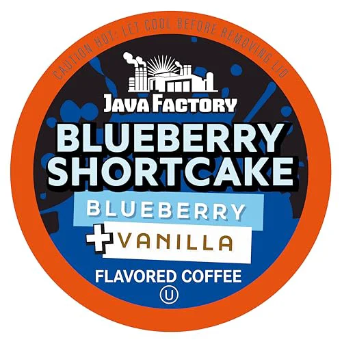 World-Class Coffee Pods Blueberry Flavored Coffee for Keurig K 40 Count Pure